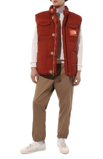 Пуховый жилет the north face x gucci GUCCI, арт. 663761 XAAC1, фото 2