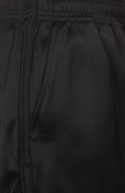 Шорты из вискозы и шелка Jil Sander J03KA0304-J65327 Чёрный  J03KA0304-J65327 Фото 6