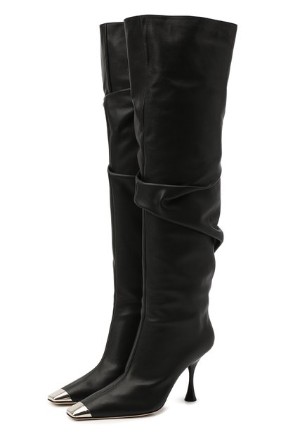 Кожаные ботфорты SERGIO ROSSI, арт. A93040-MMVG08, фото 1