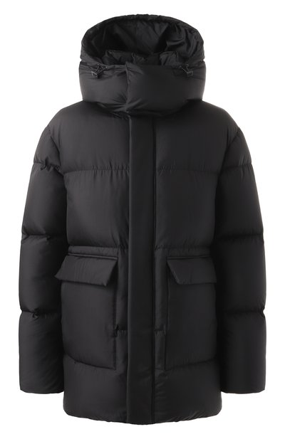 Мужская шелковый пуховик MVST, арт. ICU0002/ZE_SET