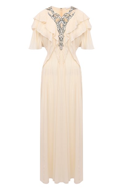 Женское шелковое платье CHLOÉ, арт. CHC20WR054002