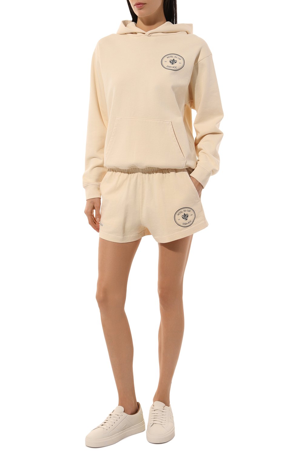 Хлопковое худи sporty & rich х hotel du cap-eden-roc SPORTY AND RICH, арт. ST070501621CR01, фото 2