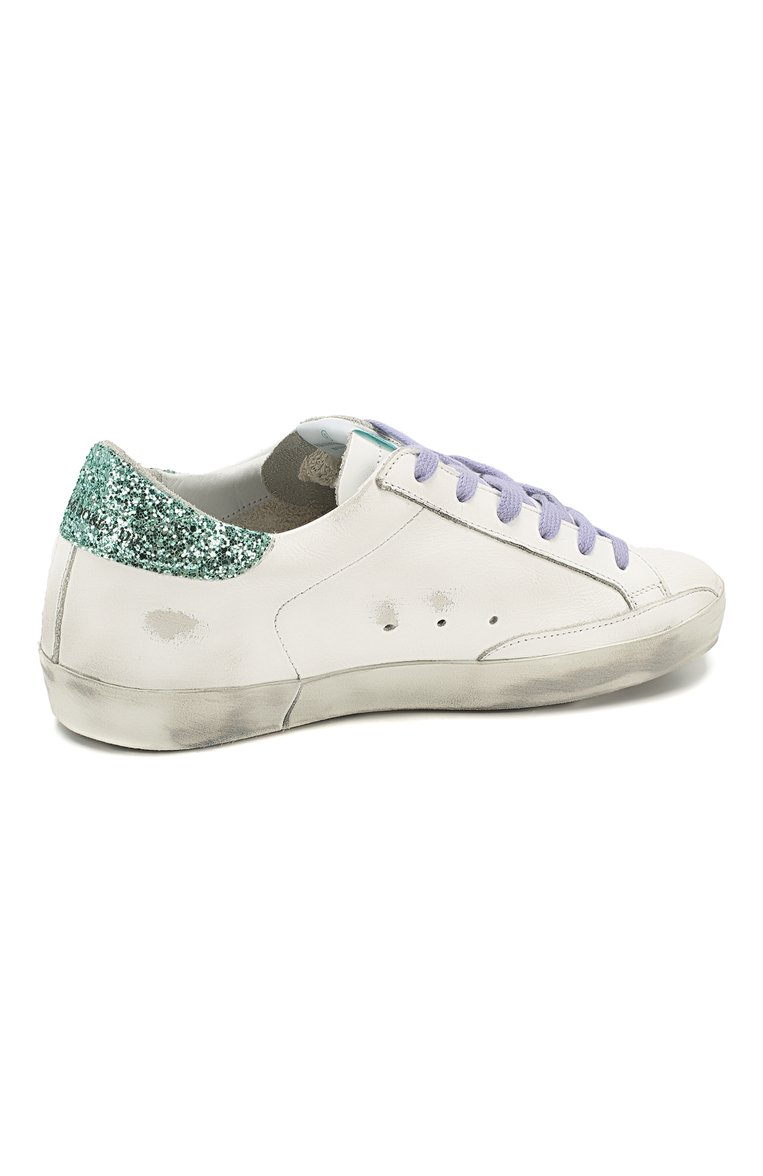 Кожаные кеды superstar GOLDEN GOOSE DELUXE BRAND, арт. G34WS590.N91, фото 1