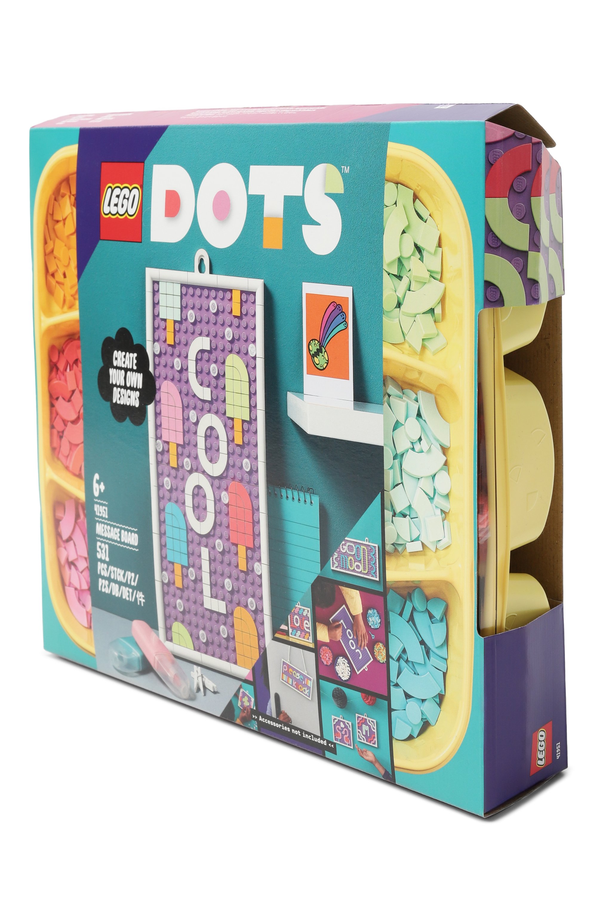 Конструктор dots message board LEGO разноцветного цвета по цене 2340 руб., арт. 41951, фото 2 Конструктор dots message board LEGO, арт. 41951, фото 2