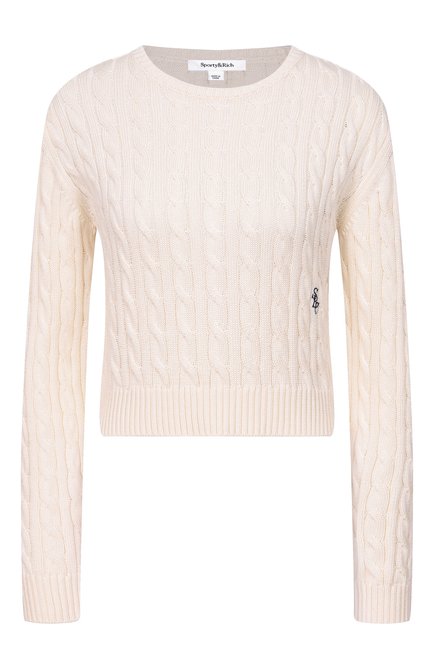 Женский хлопковый свитер SPORTY AND RICH, арт. WS094710326WH37