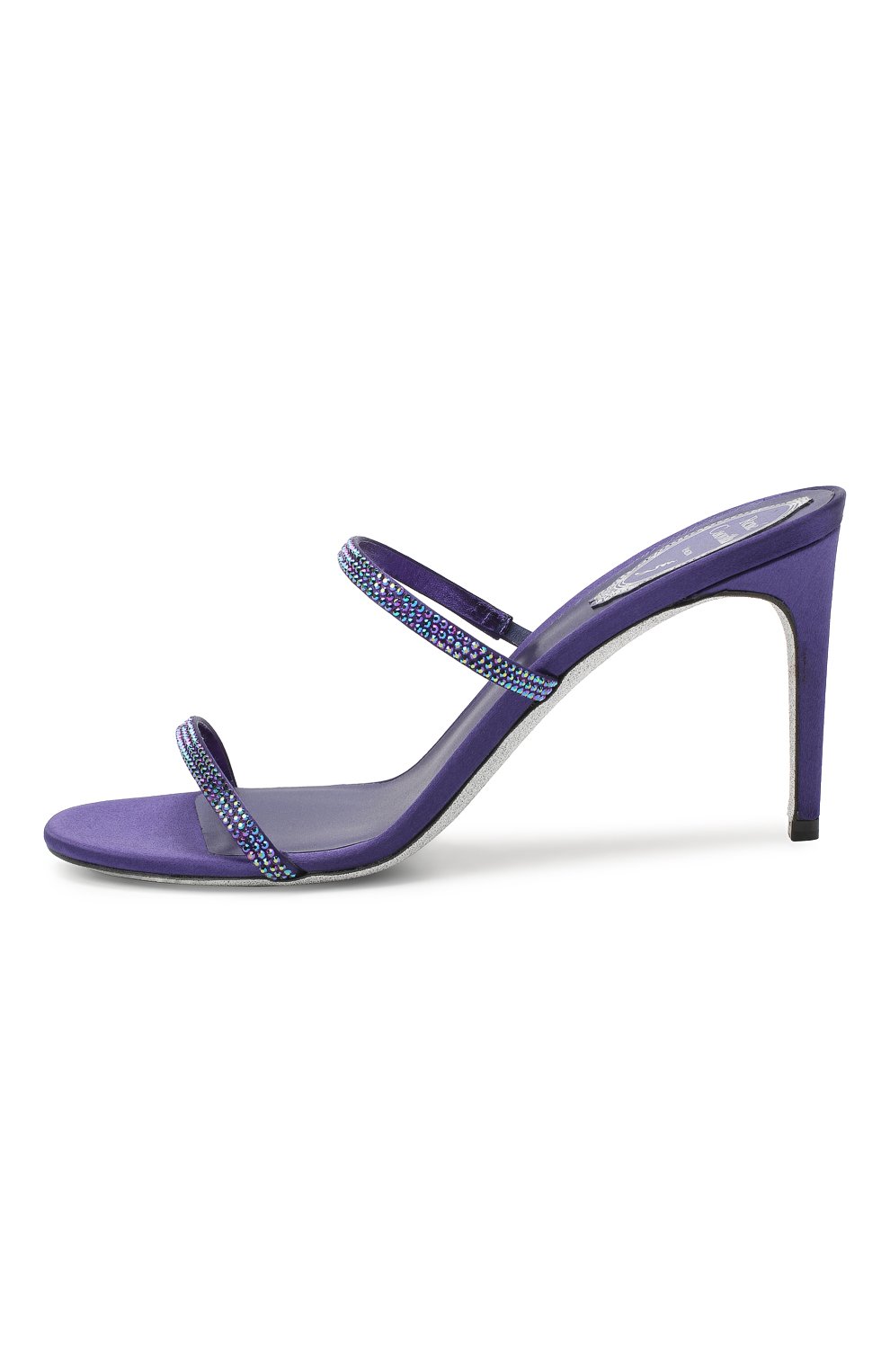 Текстильные мюли RENE CAOVILLA, арт. C10640-080-R001W224, фо то 3