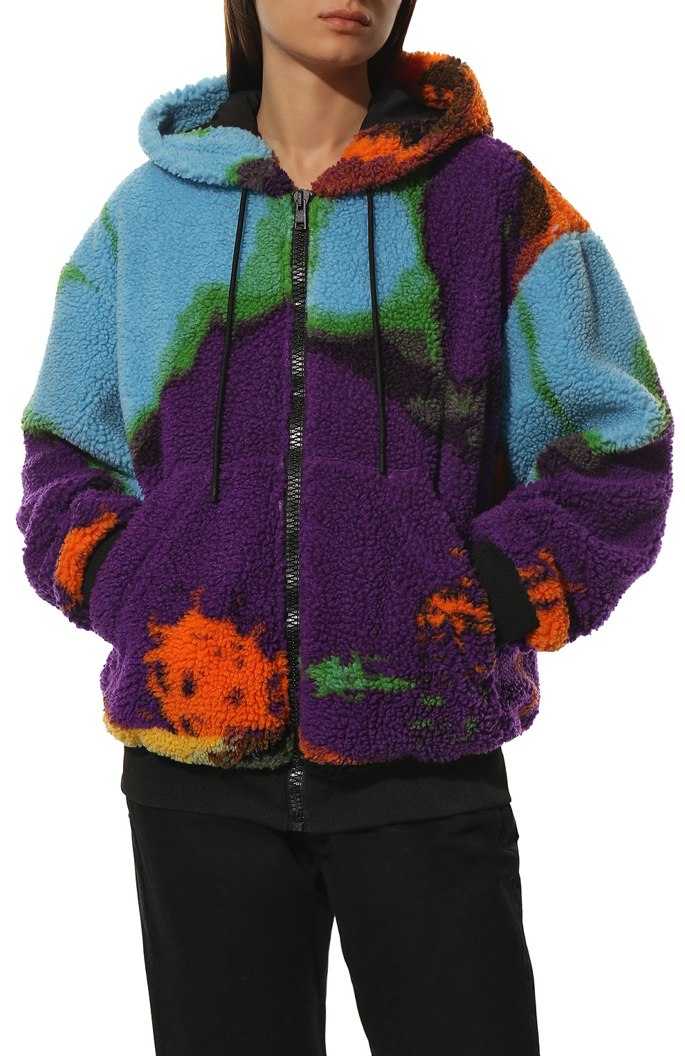 Бомбер с капюшоном MSGM, арт. 3341MDH29 227515, фото 3