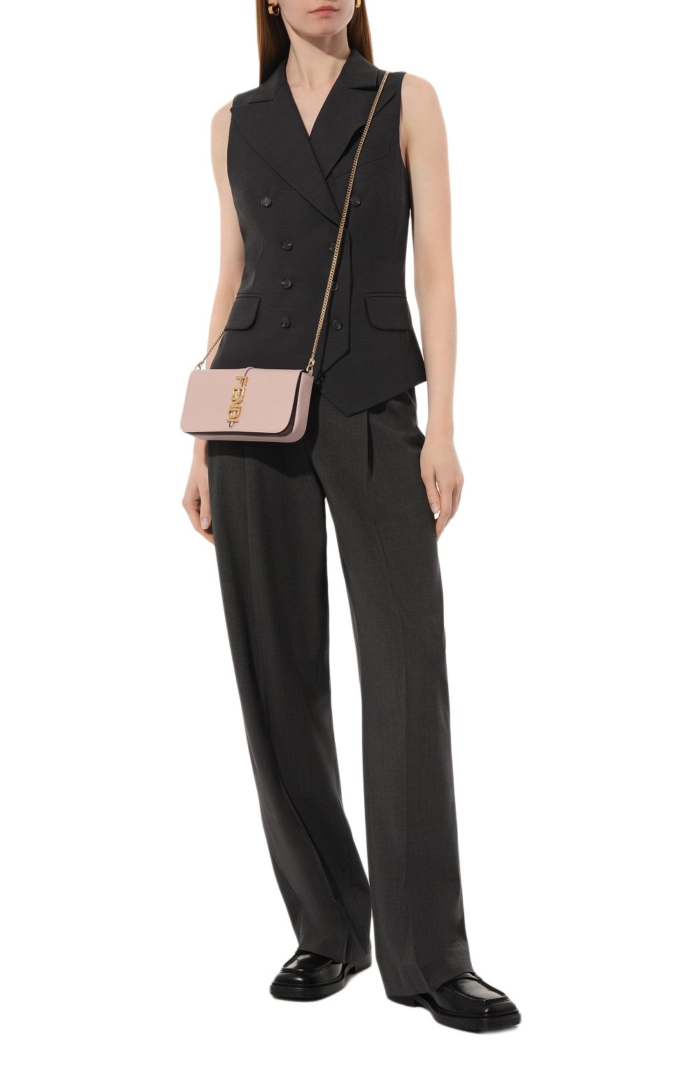 Кошелек на цепочке fendigraphy FENDI, арт. 8BS076 A5DY, фото 8