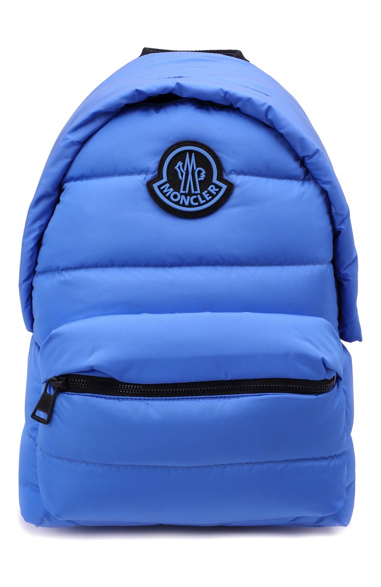 Мужской текстильный рюкзак legere MONCLER голубого цвета, арт. G2-09A-5A504-00-02SZS | Фото 1 (Материал: Текстиль; Размер: large; Стили: Кэжуэл)