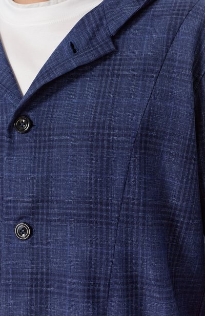 Шерстяная рубашка KITON, арт. UMCLUCAK0624E01, фото 5