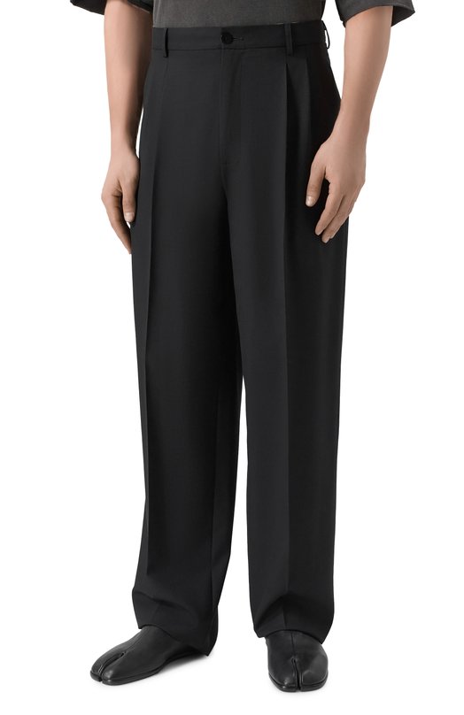 Шерстяные брюки Magliano MGSS26PA02073 Чёрный  MGSS26PA02073 Фото 3