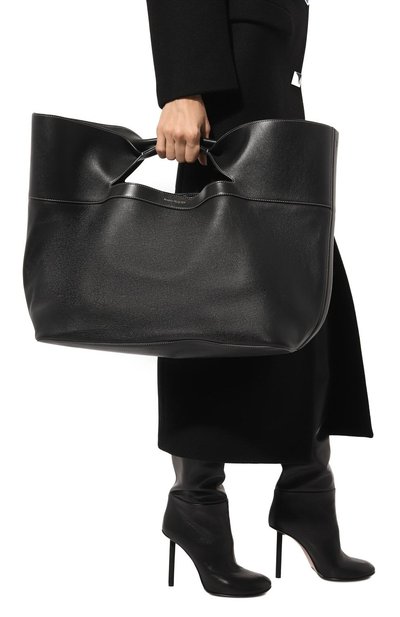 Сумка-тоут the bow ALEXANDER MCQUEEN, арт. 47093441BLCA, фото 2