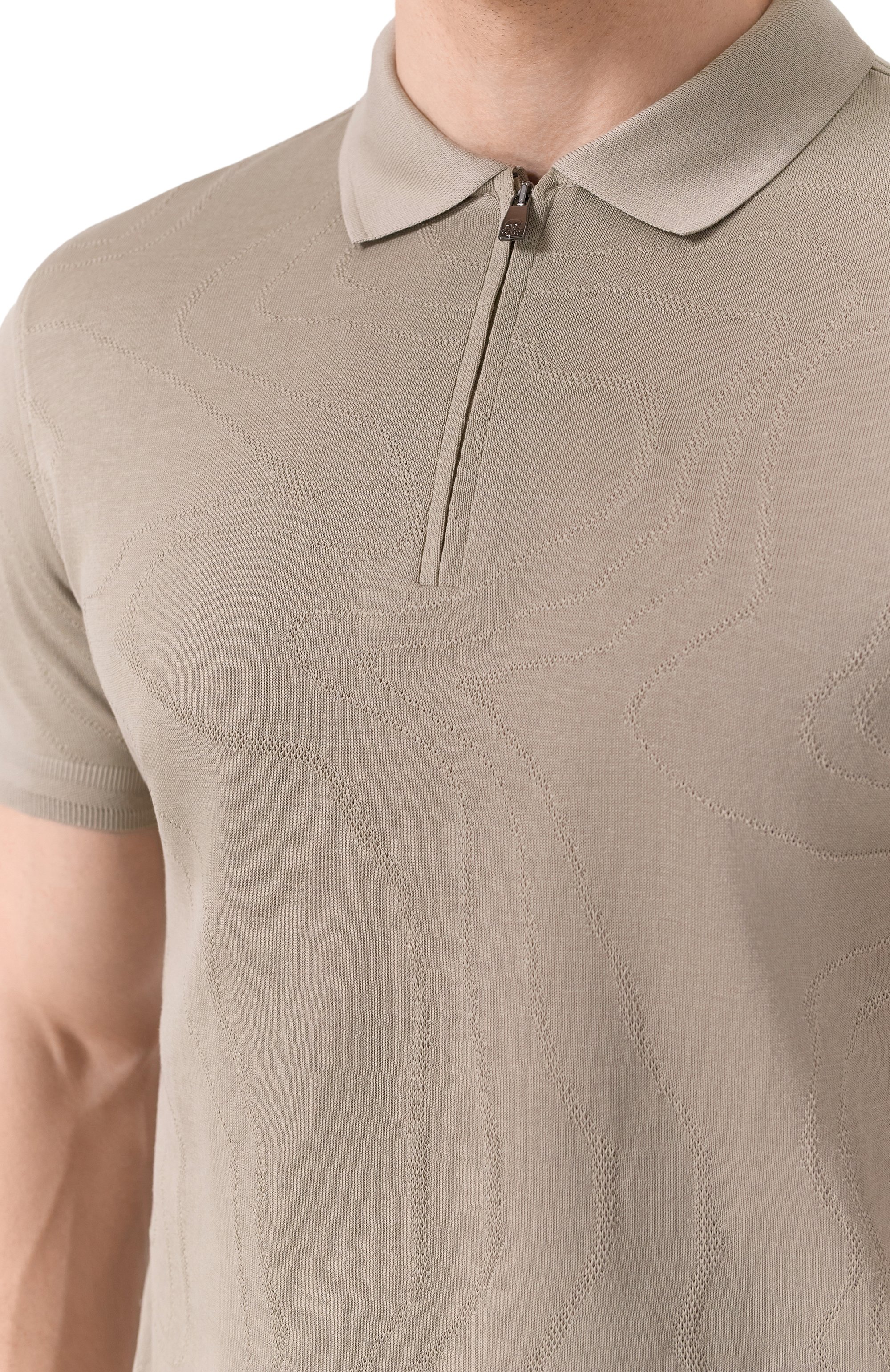 Хлопковое поло CORNELIANI, арт. 25G520-2525009, фото 5