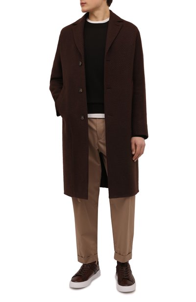 Кожаные кеды HOGAN, арт. HXM5260CW00QTU, фото 2