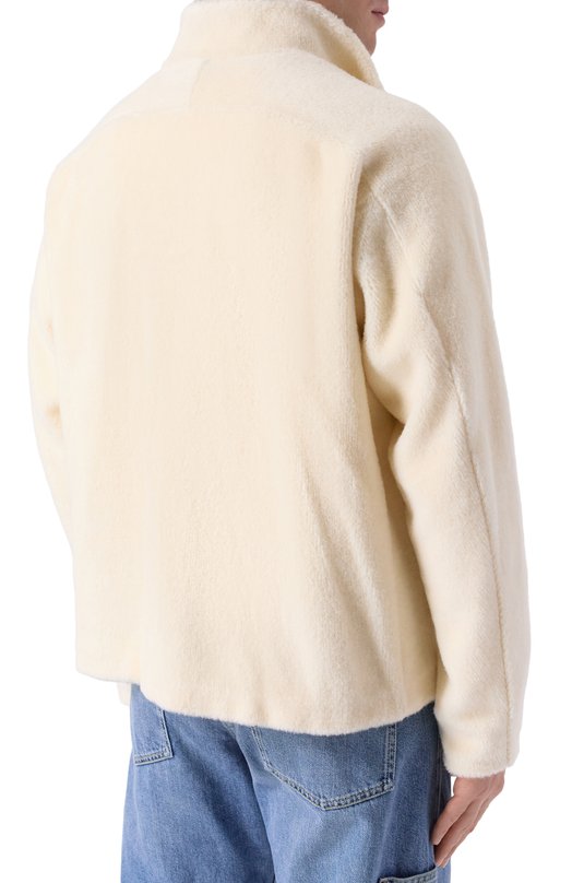 Шерстяной кардиган Attachment AB52-028 Кремовый  AB52-028 Фото 4