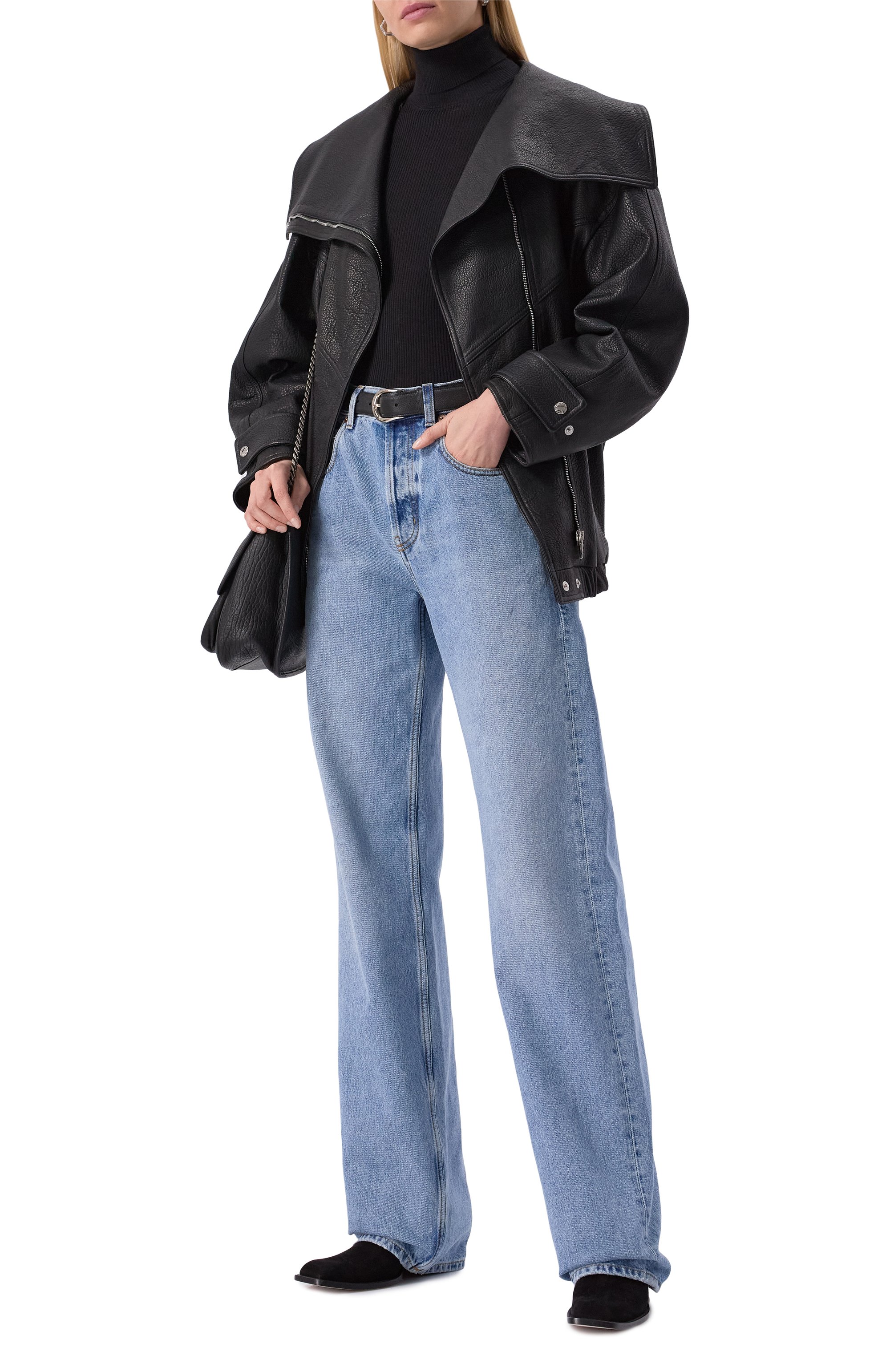 Кожаная куртка DOLCE & GABBANA, арт. F9S01L/HULVN, фото 2