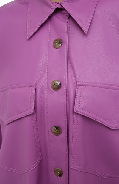 Рубашка из экокожи NANUSHKA, арт. NW21PFSH01132, фото 5