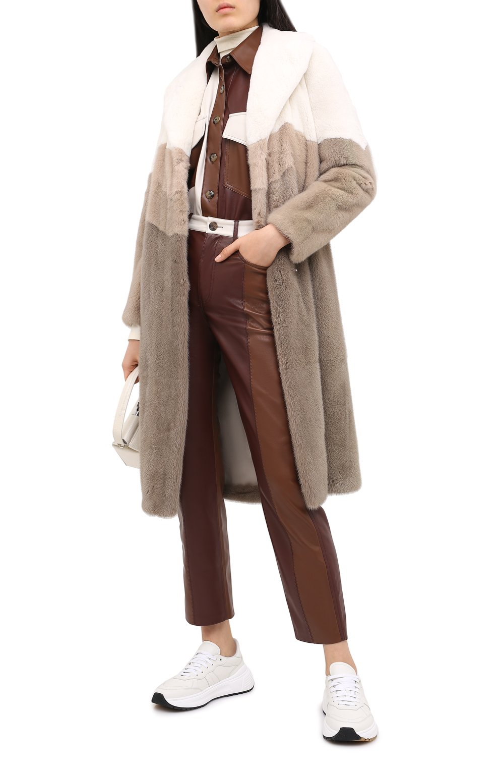 Шуба из норки LORO PIANA, арт. FAI1863, фото 2