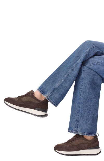 Комбинированные кроссовки DOUCAL'S, арт. DD8828WHITPN724N, фото 2