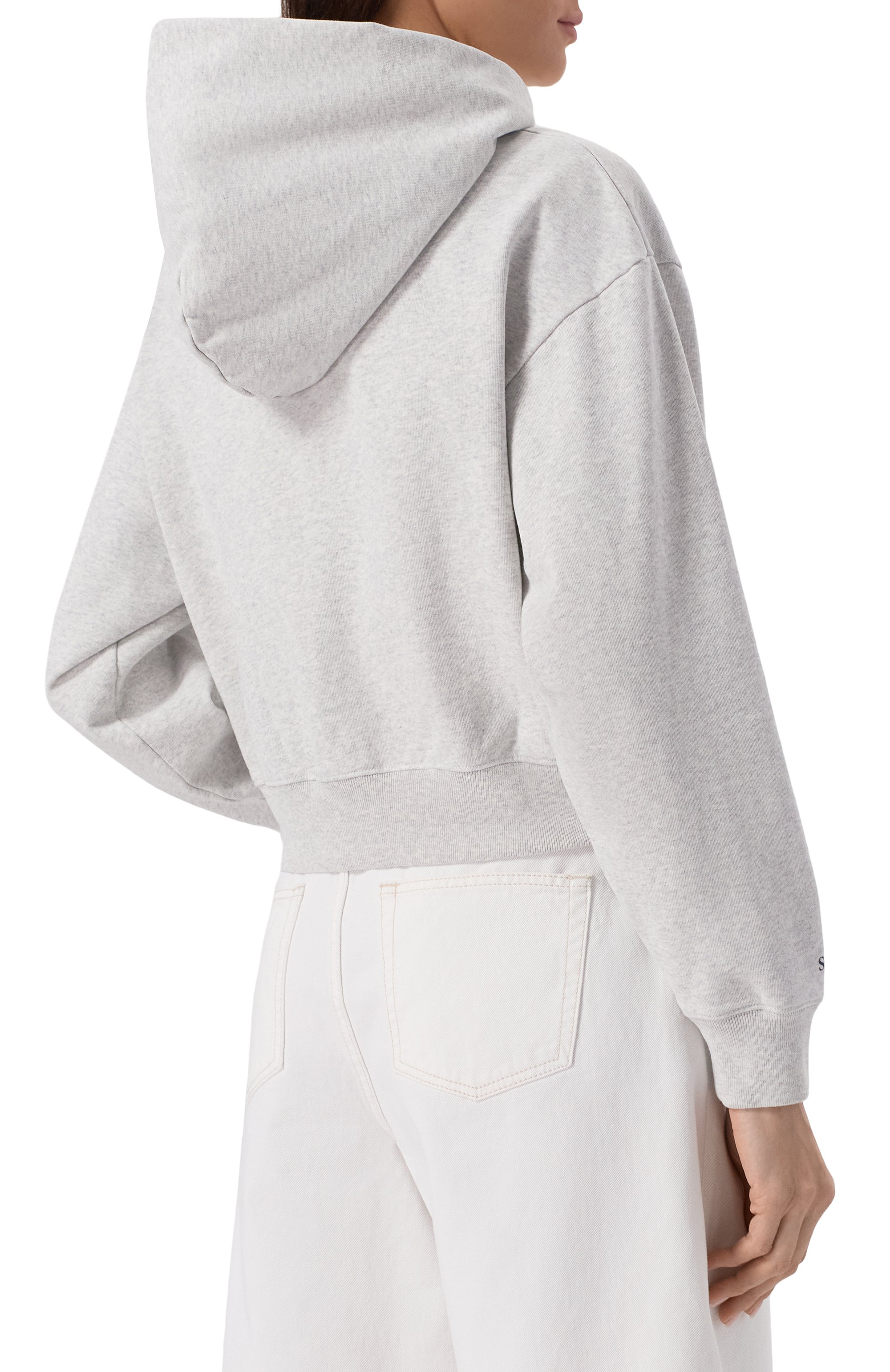 Хлопковая толстовка sporty & rich x ucla SPORTY AND RICH, арт. ST068615639GY03, фото 4