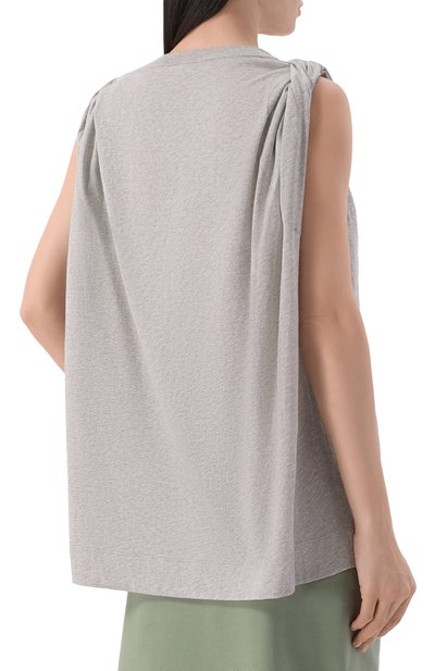 Хлопковый топ DRIES VAN NOTEN, арт. 011130/3606, фото 4