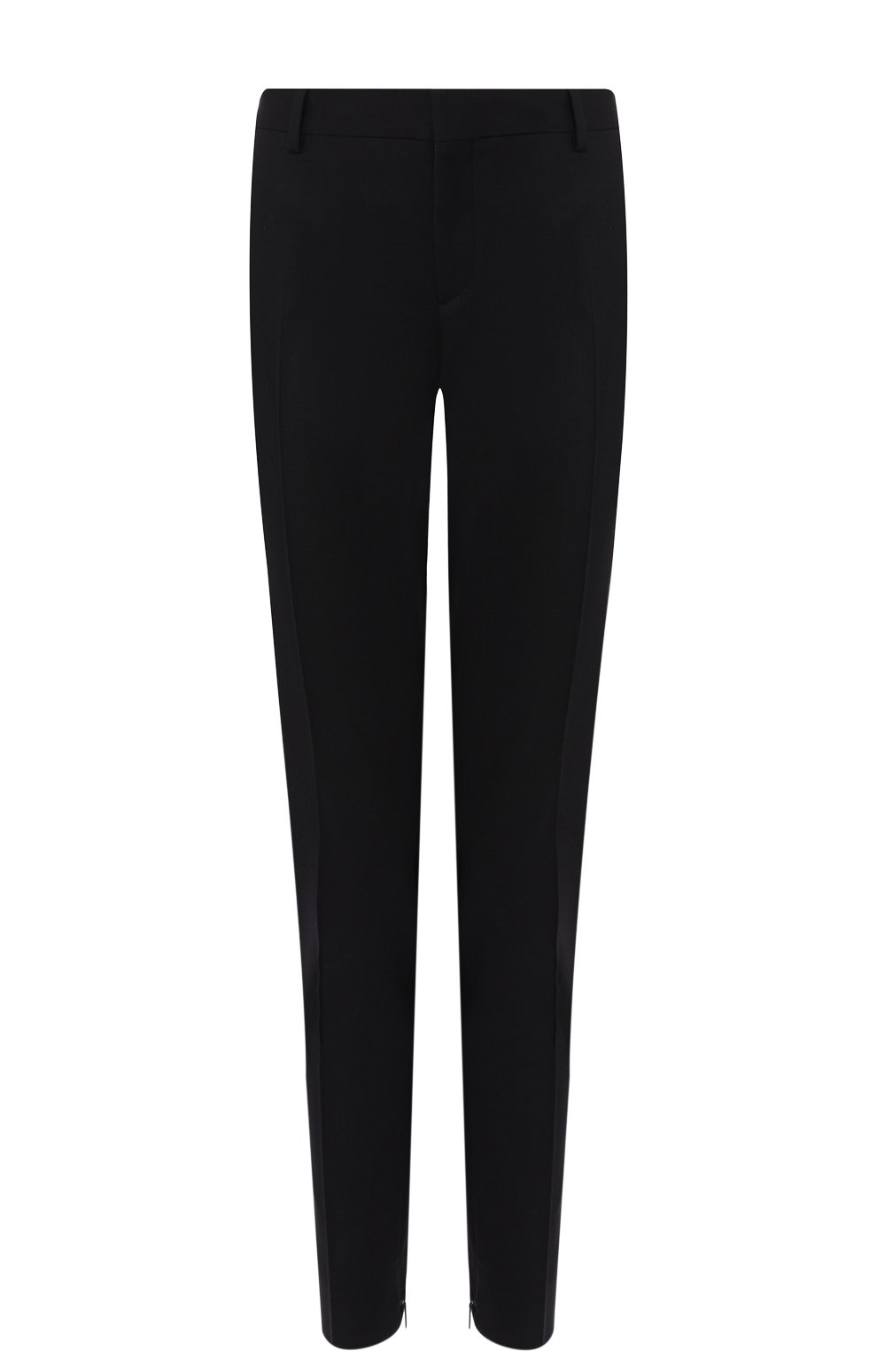 Укороченные шерстяные брюки со стрелками SAINT LAURENT, арт. 531499/Y404W, фото 1