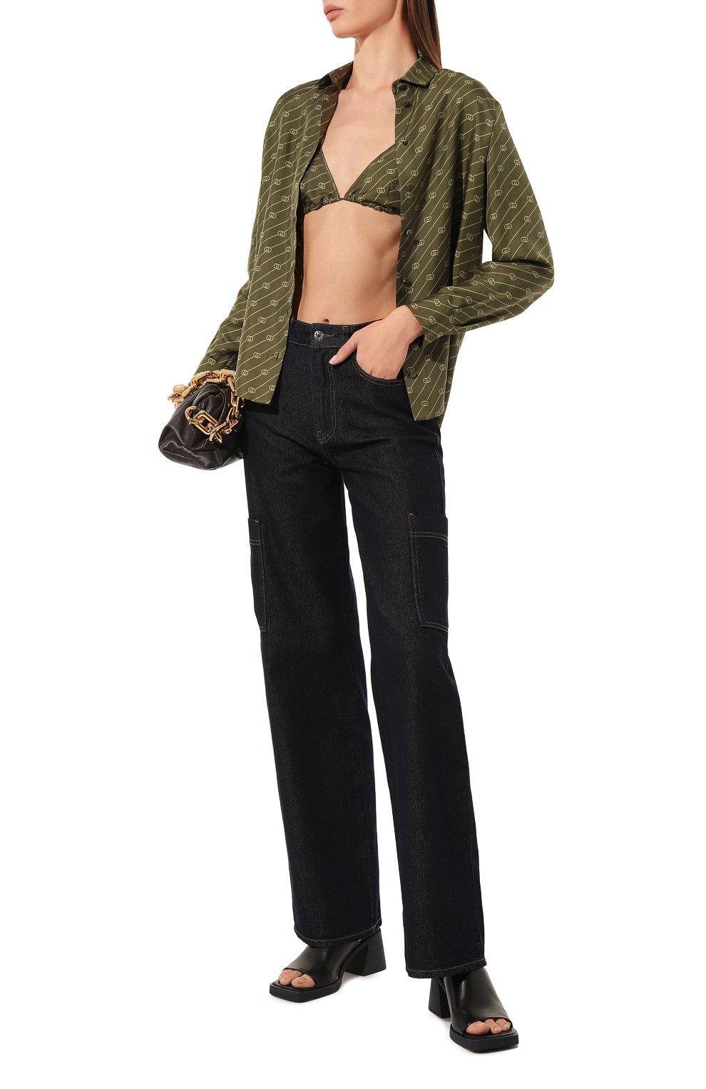 Комплект из рубашки и топа GUCCI, арт. 678165 ZAH6R, фото 2