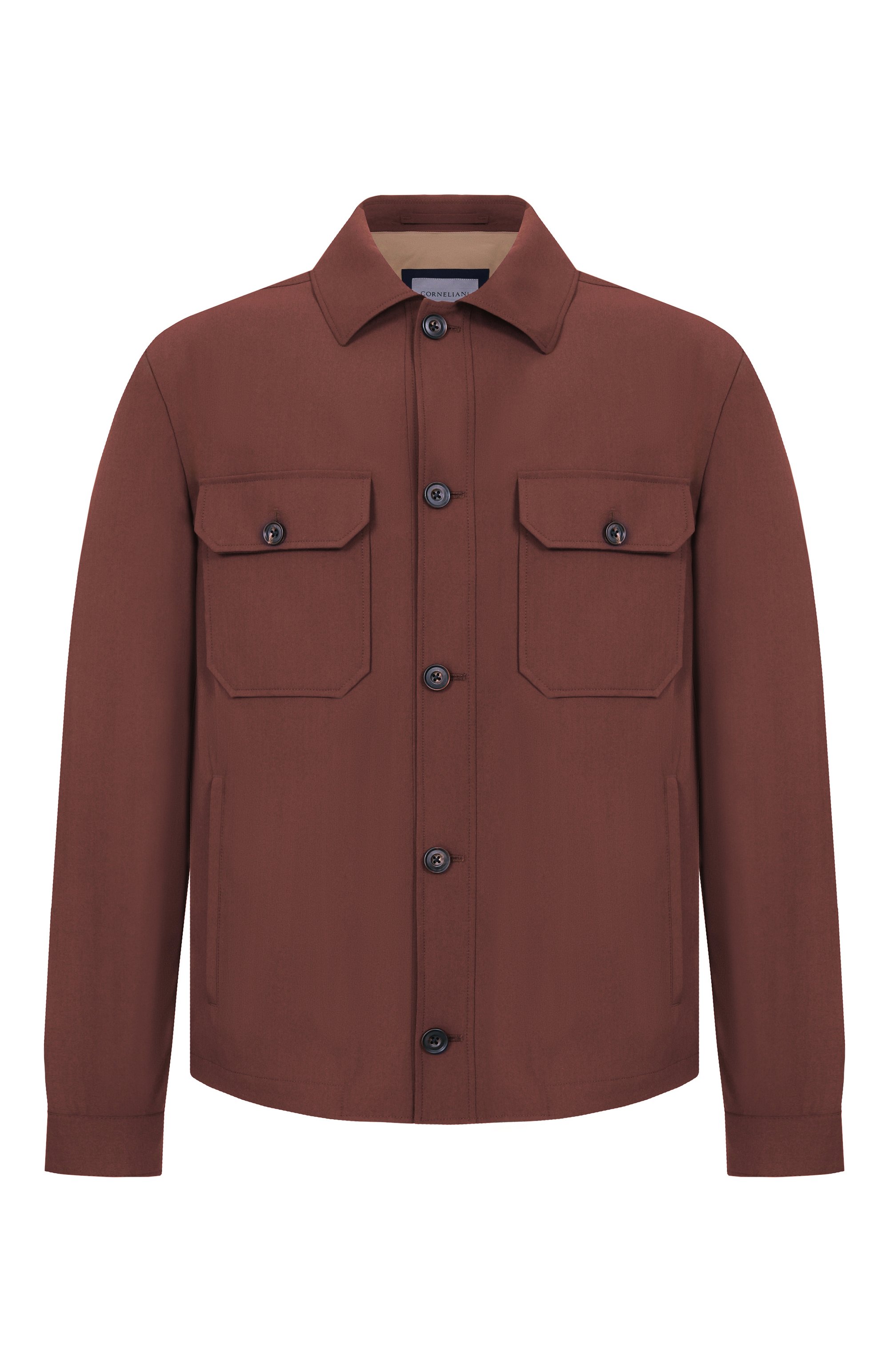 Шерстяная куртка-рубашка CORNELIANI, арт. 27LI23/2718523, фото 1