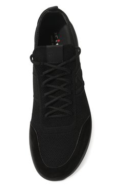 Мужские текстильные кроссовки KITON черного цвета, арт. USSA165N0093903 | Фото 6 (Драгоценные камни: Проставлено; Материал внутренний: Натуральная кожа, Текстиль; Материал сплава: Проставлено; Материал внешний: Текстиль; Подошва: Массивная; Стили: Классический; Материал утеплителя: Без утеплителя; Кросс-КТ: Низкие)