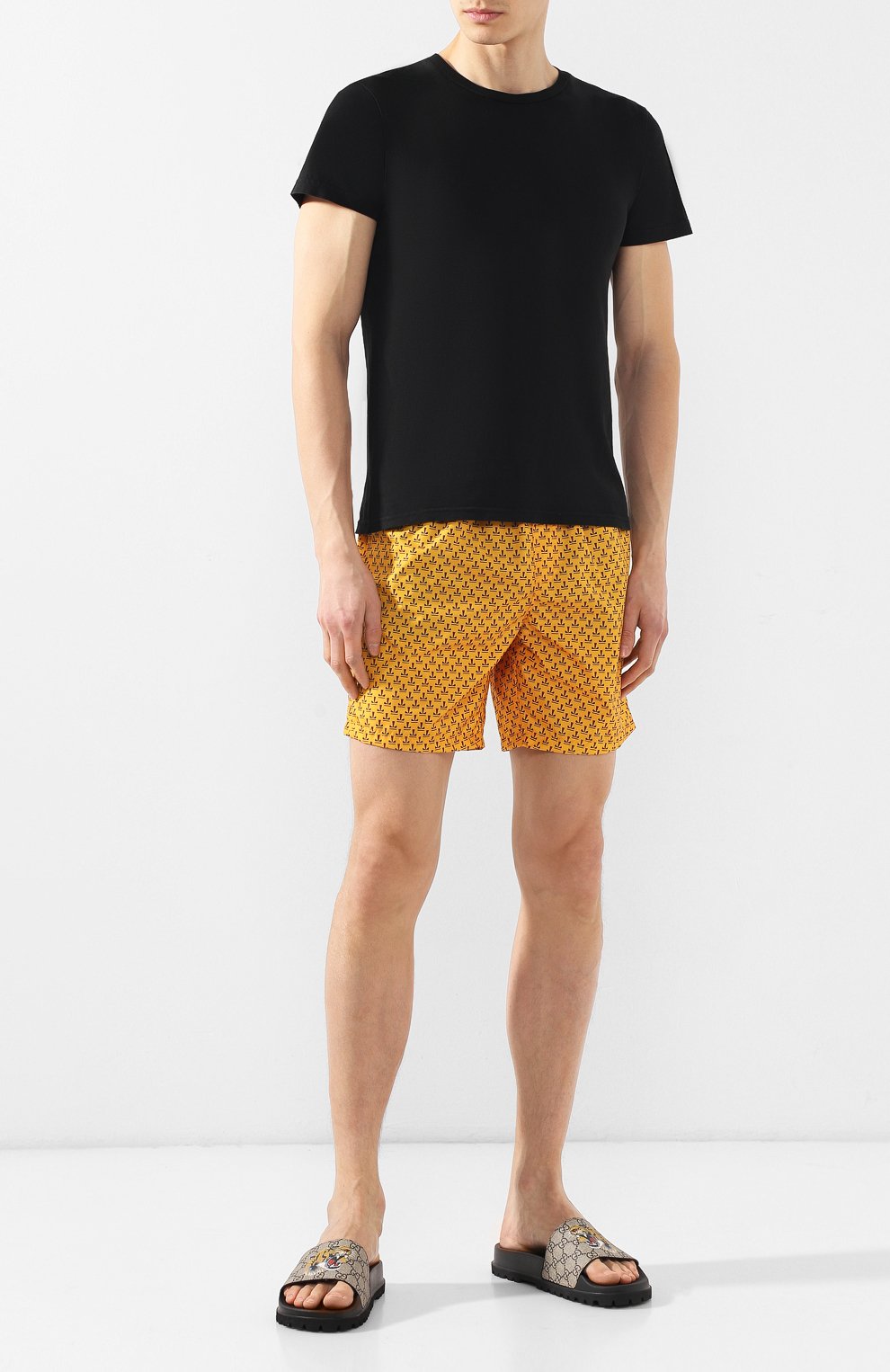 Резиновые шлепанцы  GUCCI, арт. 456234/K5Y00, фото 2