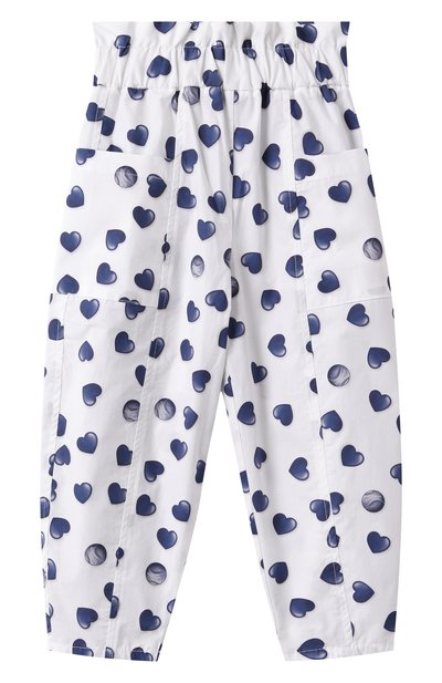 Хлопковые брюки MONNALISA, арт. 11E409