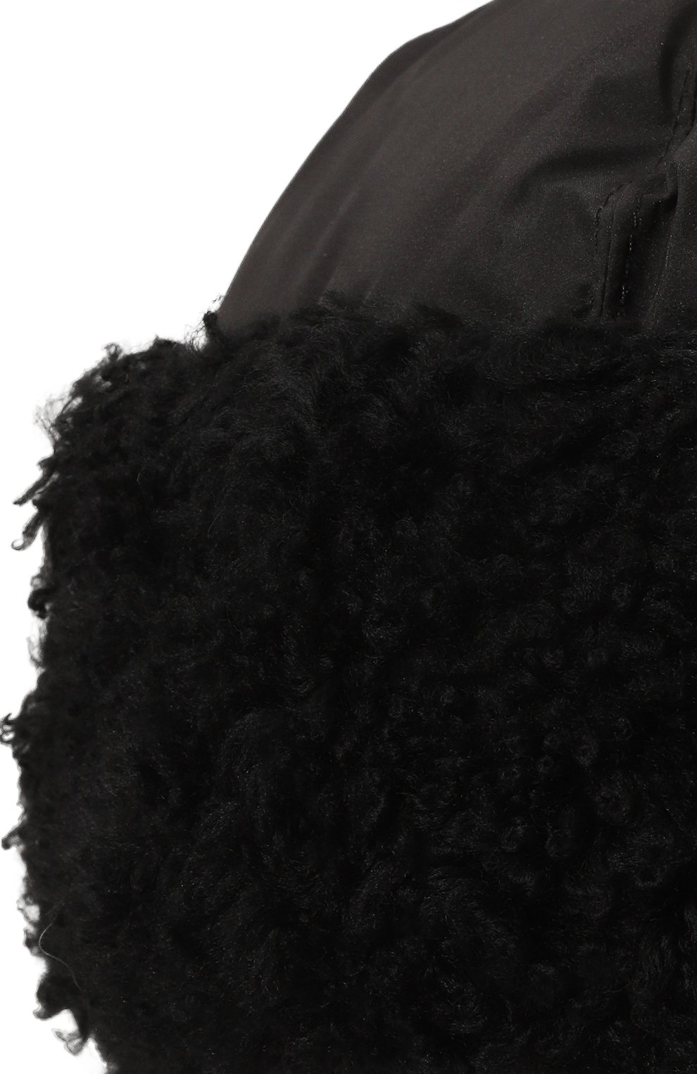 Шапка-ушанка с отделкой из овчины YVES SALOMON, арт. 24WAA001XXD0XW, фото 4