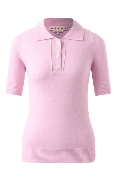 Женский поло из шерсти и кашемира MARNI, арт. P0MD0043E0/UFZ384