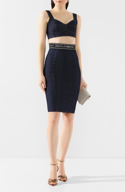 Джинсовый топ DOLCE & GABBANA, арт. F7Y28D/G899T, фото 2