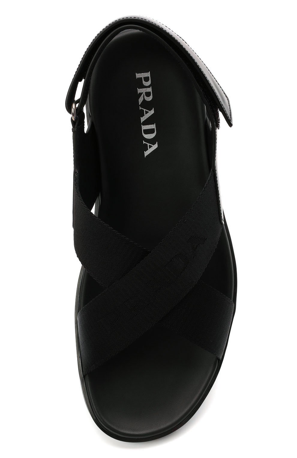 Комбинированные сандалии PRADA, арт. 2X3023-3KXS-F0002, фото 5