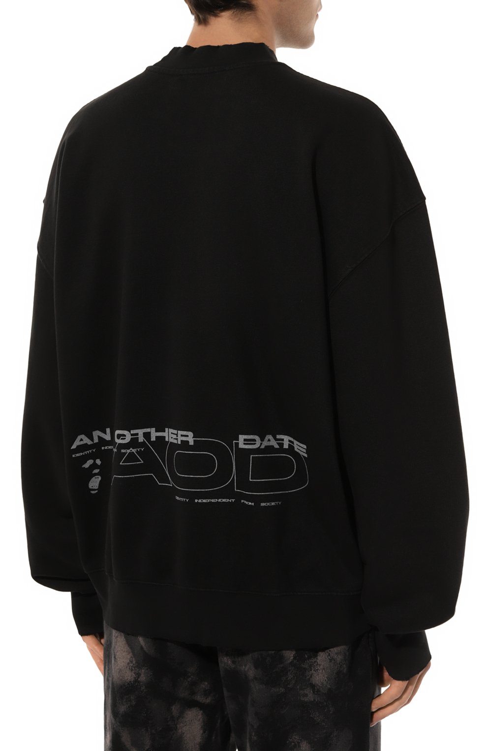 Хлопковый свитшот AN OTHER DATE, арт. F40DMASW061, фото 4