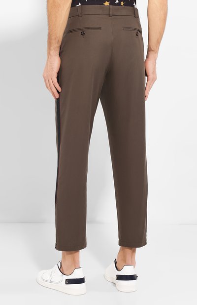 Хлопковые брюки ALEXANDER MCQUEEN, арт. 590015/Q0S44, фото 4