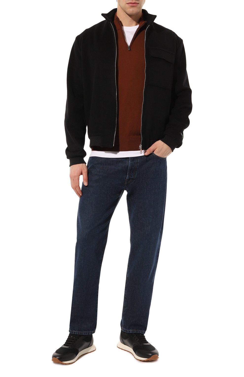 Хлопковый джемпер BOSS, арт. 50482631, фото 2