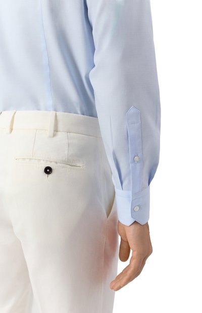 Хлопковая сорочка ZILLI, арт. CLAA01M010005543Q, фото 5