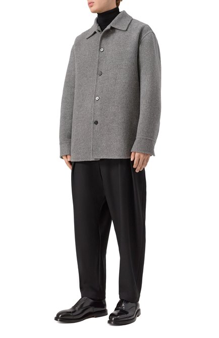 Мужская шерстяная куртка-рубашка JIL SANDER, арт. J23BN0006-J40020