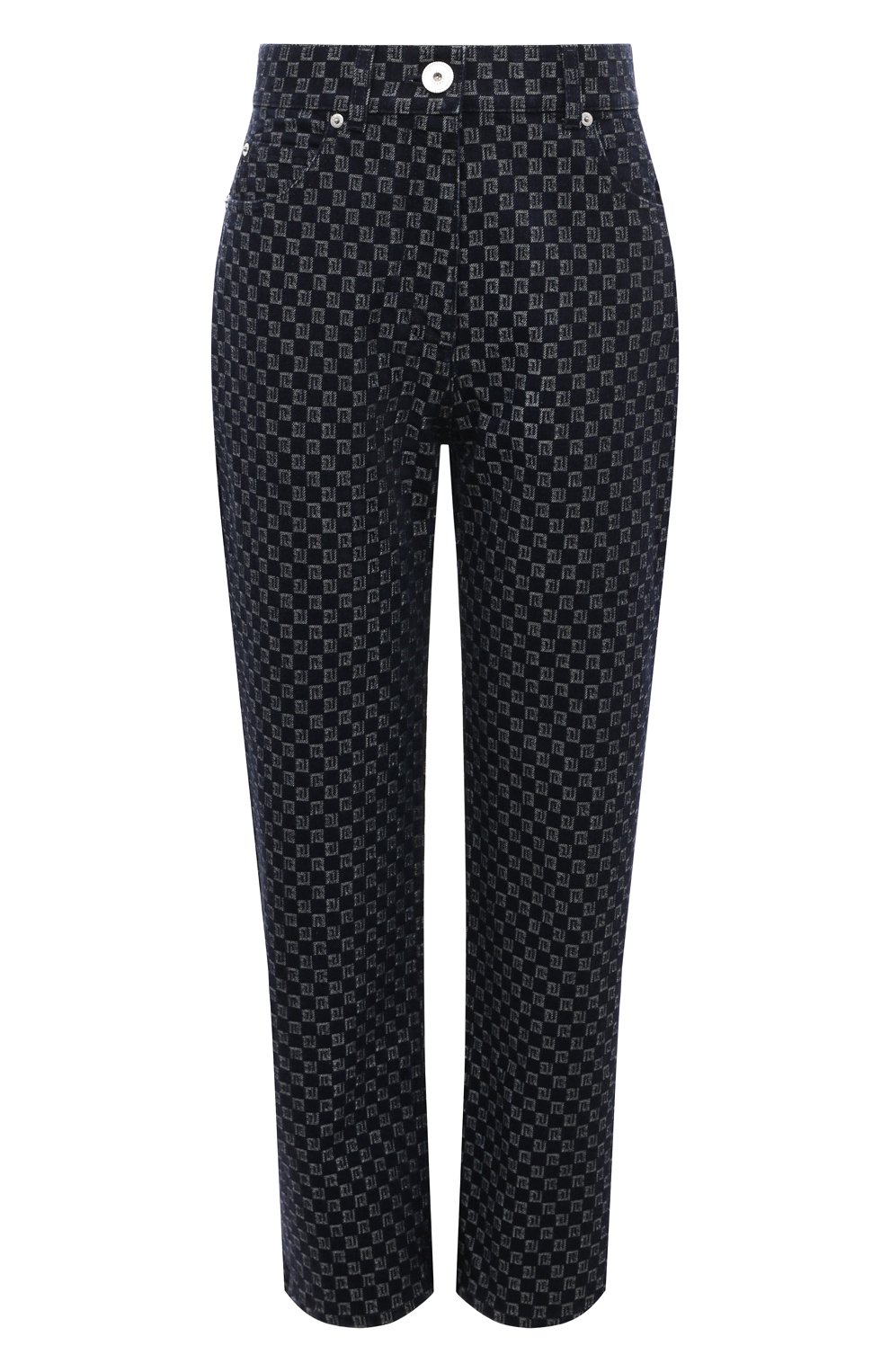 Джинсы BALMAIN темно-синего цвета по цене 125000 руб., арт. BF0MI020DD80, фото 1 Джинсы BALMAIN, арт. BF0MI020DD80, фото 1