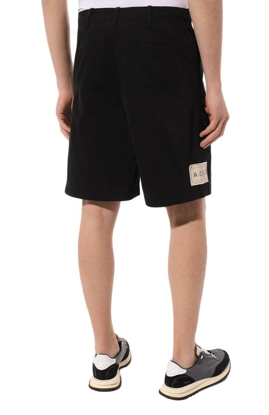 Хлопковые шорты A-COLD-WALL Чёрный, фото 4