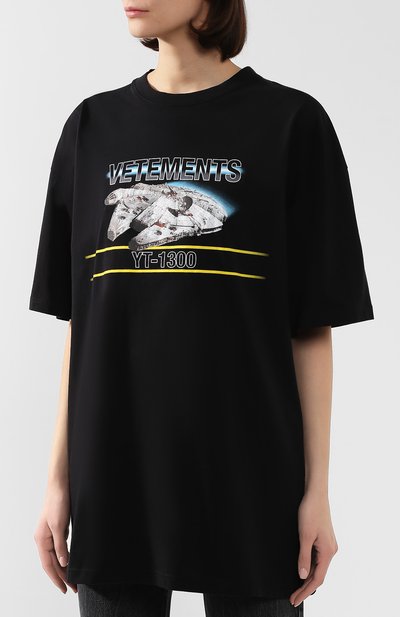 Хлопковая футболка star wars x vetements xl VETEMENTS, арт. USW21TS004 1600/W, фото 3