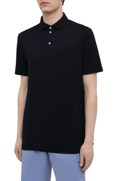 Хлопковое поло LORO PIANA, арт. FAL6305, фото 3