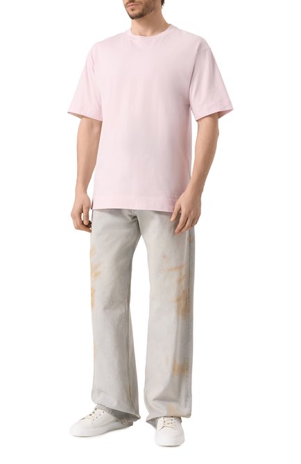 Мужская хлопковая футболка DRIES VAN NOTEN, арт. 251-021111-1603