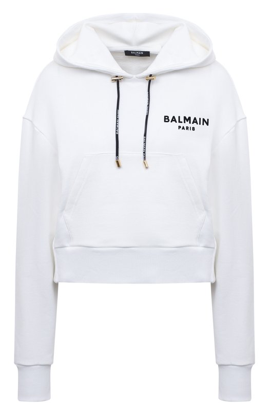 фото Хлопковое худи balmain