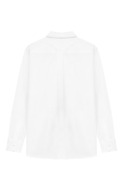 Хлопковая рубашка DOLCE & GABBANA белого цвета по цене 33300 руб., арт. L43S23/FU5WJ_001, фото 2 Хлопковая рубашка DOLCE & GABBANA, арт. L43S23/FU5WJ_001, фото 2