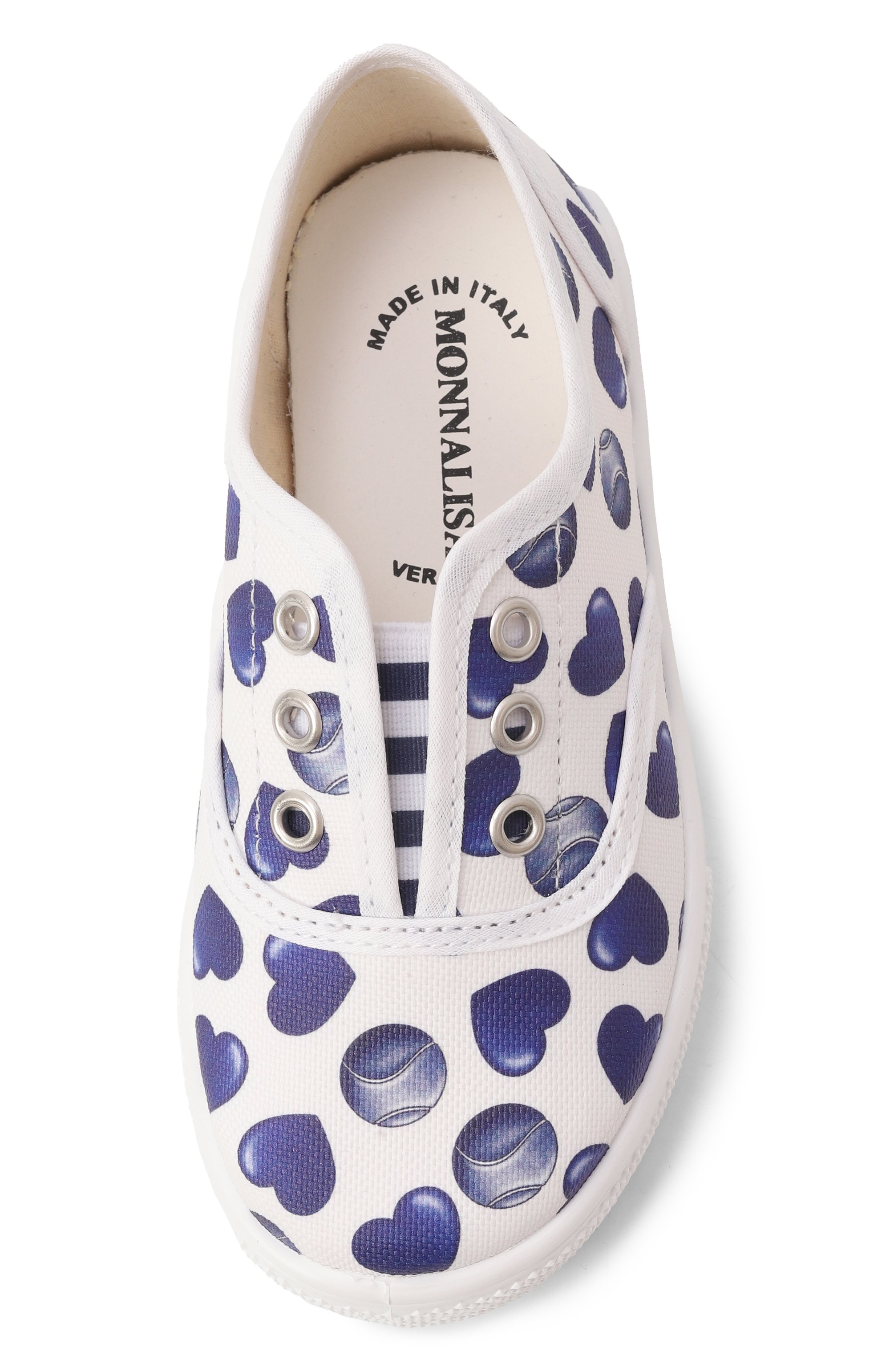 Текстильные слипоны MONNALISA, арт. 8CE009, фото 4