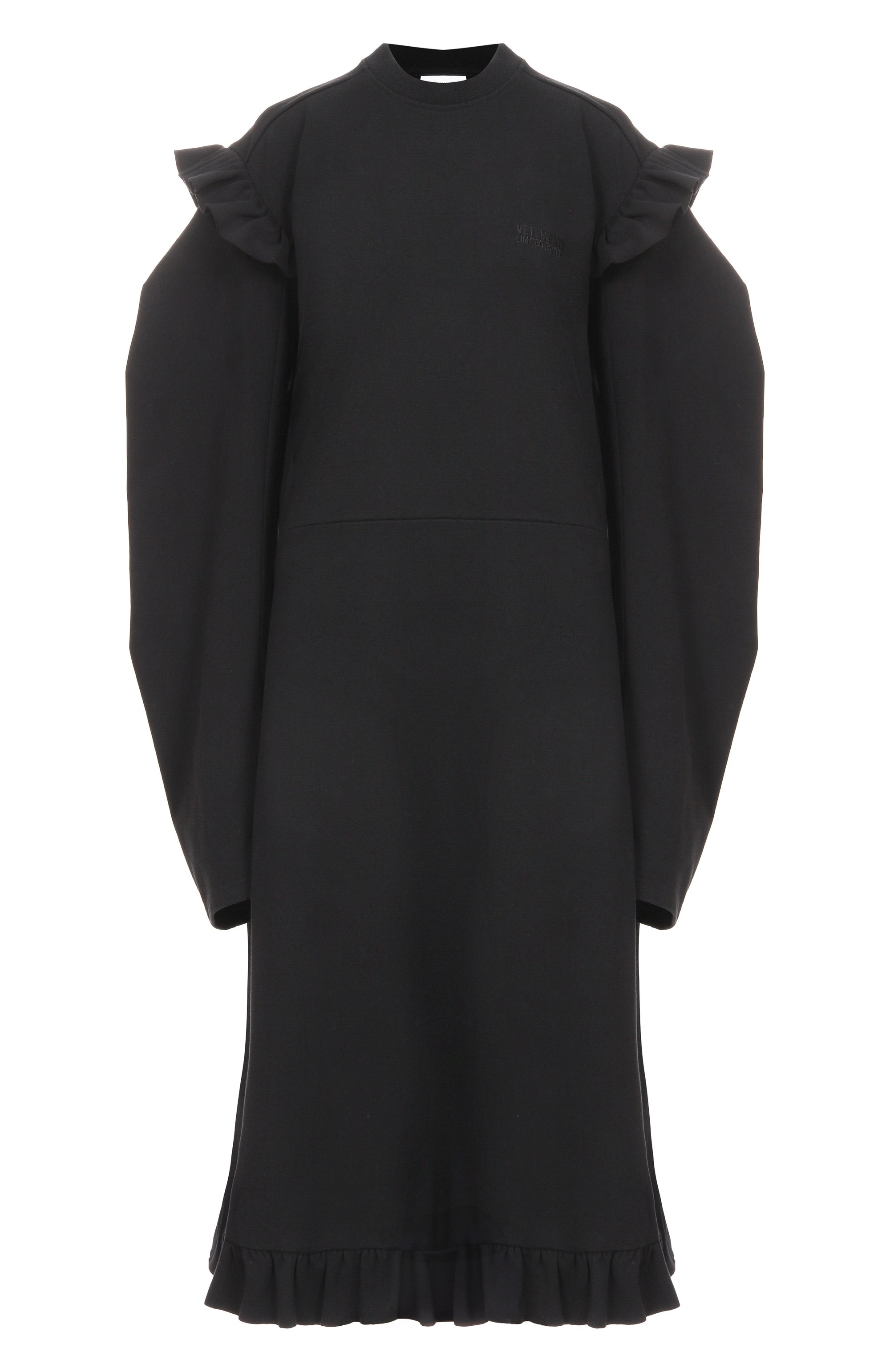 Хлопковое платье VETEMENTS, арт. WE54DR140B/1200 JERSEY, фото 1
