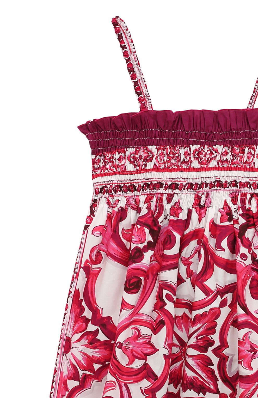 Хлопковый сарафан DOLCE & GABBANA, арт. L53DM9/G7J6K/8-14, фото 3